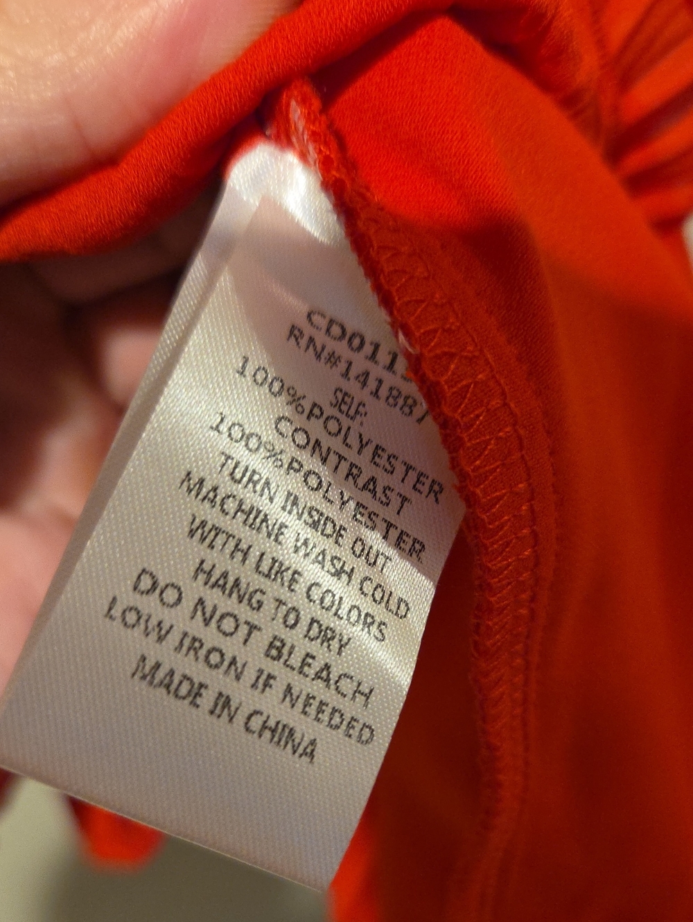❤️ TWO CUMBERLAND PLEATED RUFFLE MINI SHIFT DRESS, RED, MEDIUM - Picture 7 of 9
